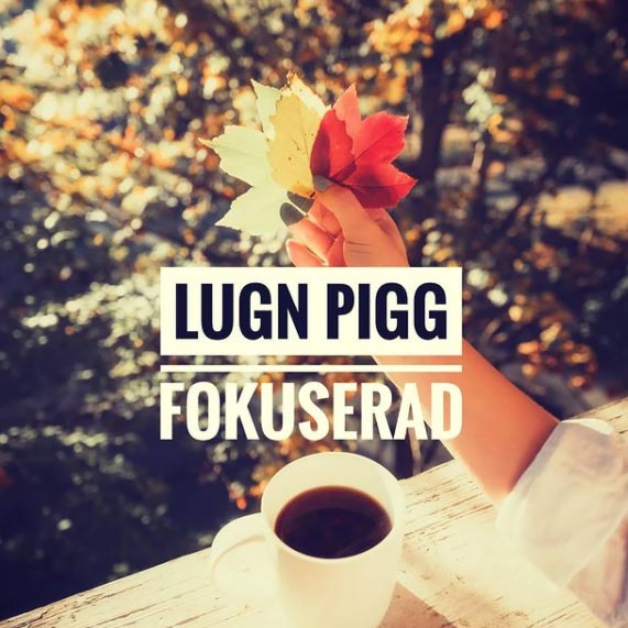 Lugn, pigg och fokuserad.