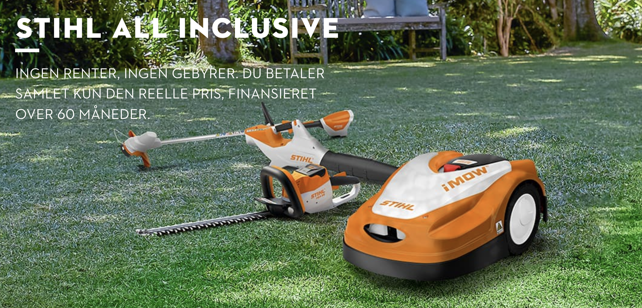 Stihl all inclusive robotplæneklipper