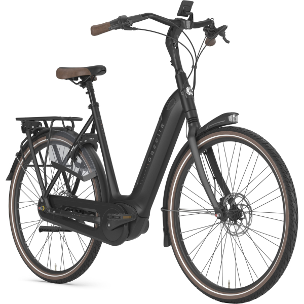 Det er ikke umiddelbart til at se, at du kører på en elcykel, når du kommer forbi. På Arroyo C8 HMB Elite er den kraftfulde centermotor og batteriet en del af stellets design. Man ser dem næsten ikke. Det er grunden til, at cyklen er så populær. Brugen af komponenter i høj kvalitet – integrerede LED-lygter, håndtag af læder, gelsadel og meget mere – fuldender billedet. Powerful, integrated LED headlight Leather handlebar grips and a gel seat add a luxurious touch Wide tyres and front-fork suspension provide extra comfort Powerful, hydraulic disc brakes