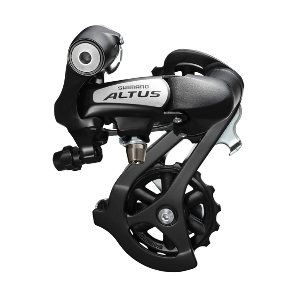 Shimano Altus RD-M310 bagskifter til 7 og 8 speed system. Bagskifteren er til direkte montering, kan tage op til 34 tænder og har en vægt på 308g.