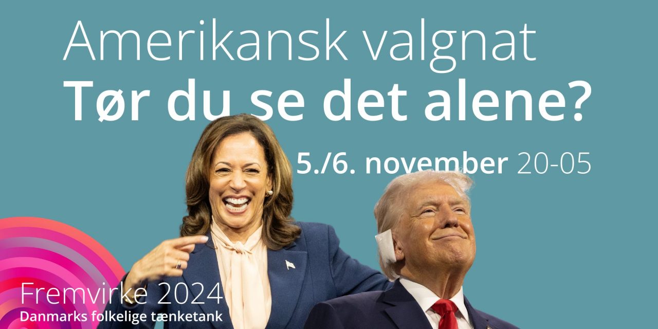 Medlemsarrangement: Amerikansk valgnat; Tør du se det alene? — 5. november