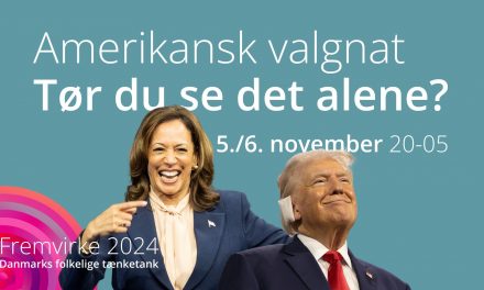 Medlemsarrangement: Amerikansk valgnat; Tør du se det alene? — 5. november