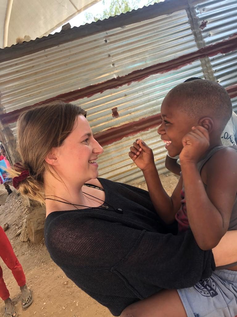 Alina+Kind Alina und Kind in Katutura