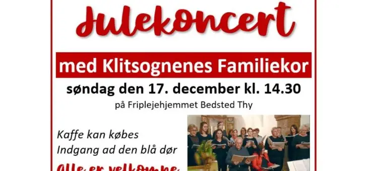 Julekoncert på Friplejehjemmet