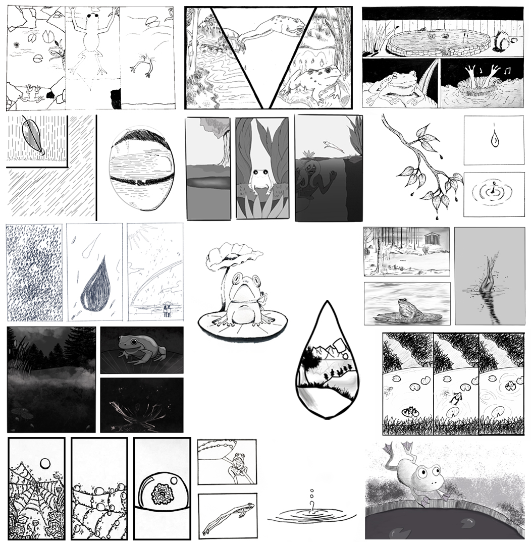 opublicerade illustrationer till 'Haikumagasinet #3' opublicerade illustrationer till 'Haikumagasinet #3'