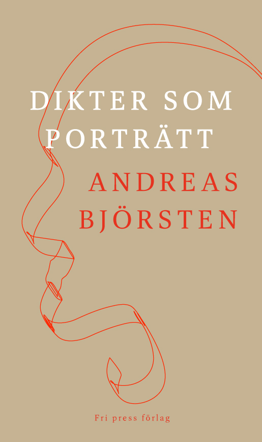 Omslaget till 'Dikter som porträtt' av Andreas Björsten