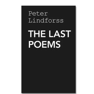 Omslaget till 'The last poems' av Peter Lindforss