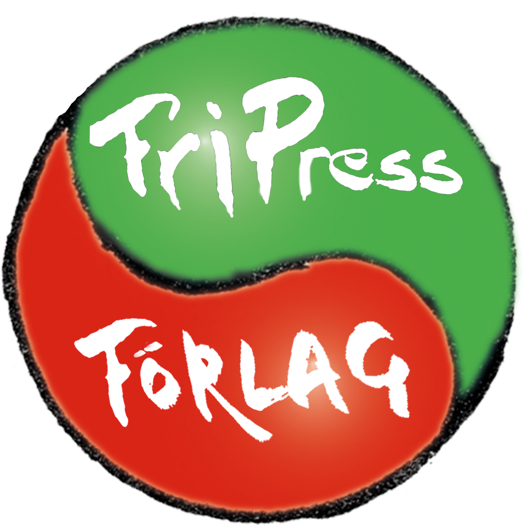 Fri Press logo i grönt och rött