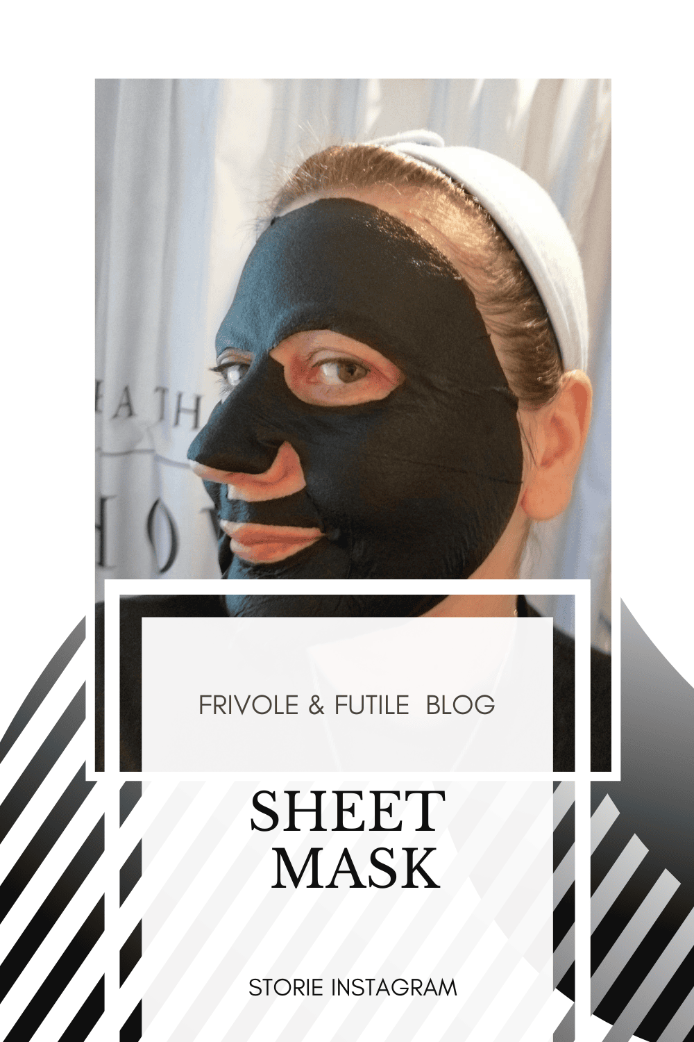 Frivole & futile Blog sheet mask