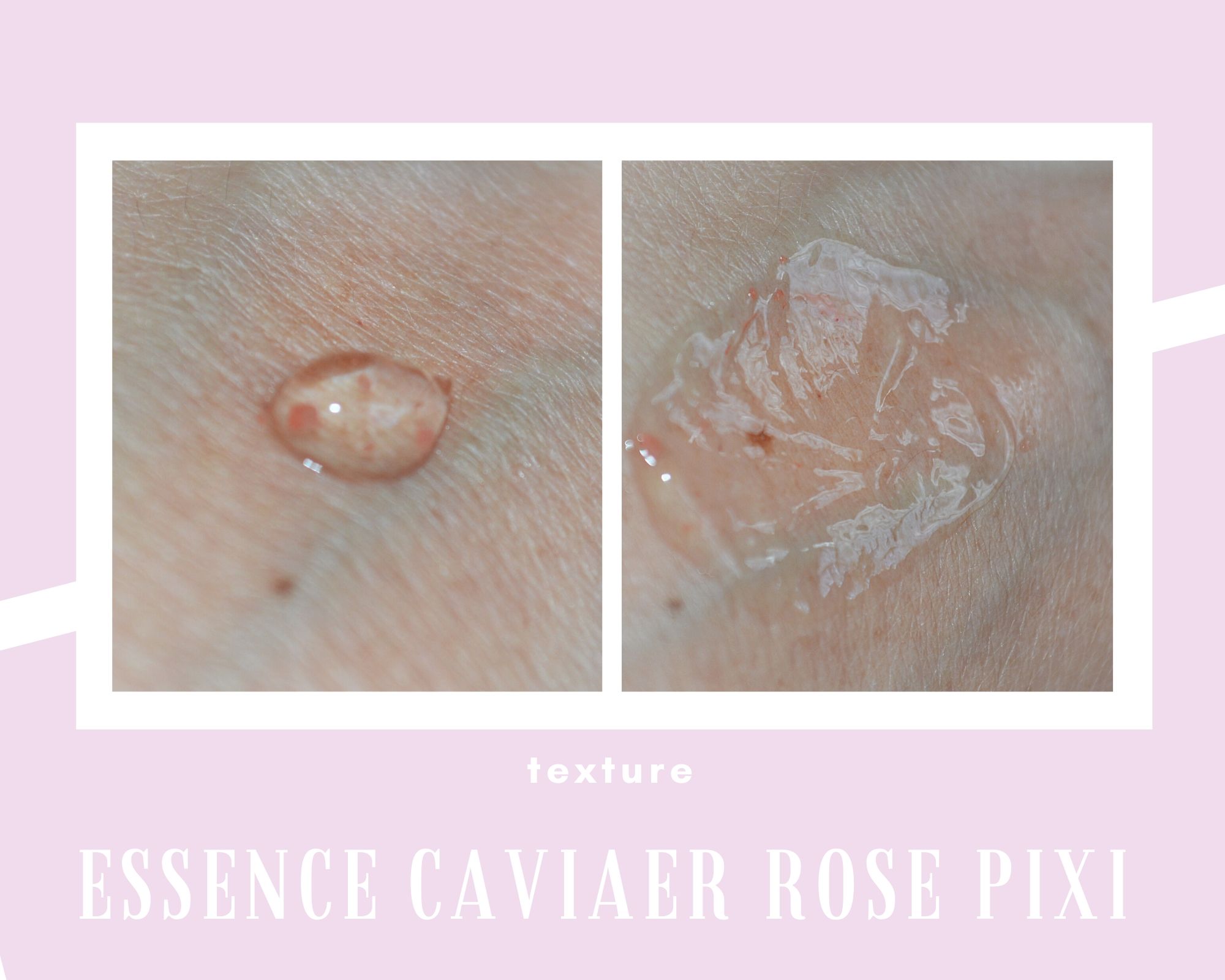 Rose caviar essence PIXI marque anglaise Frivole & Futile