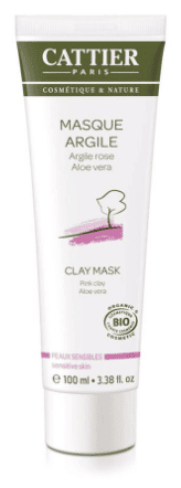 masque argile rose cattier