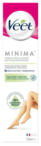 tube crème dépilatoire de la marque veet 