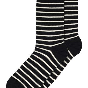 MP Lydia Strømper Sort Strib