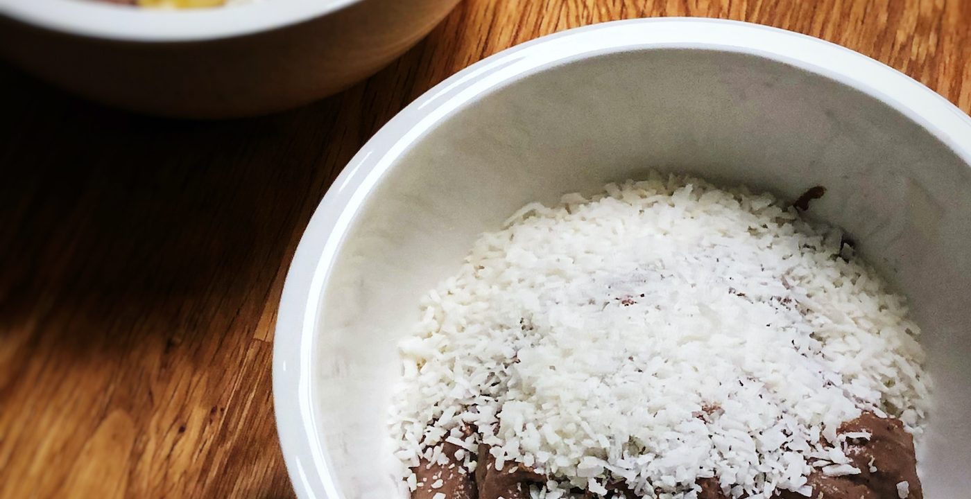 Chocolate and peanut butter casein pudding Fuel Chefs Fuel your body