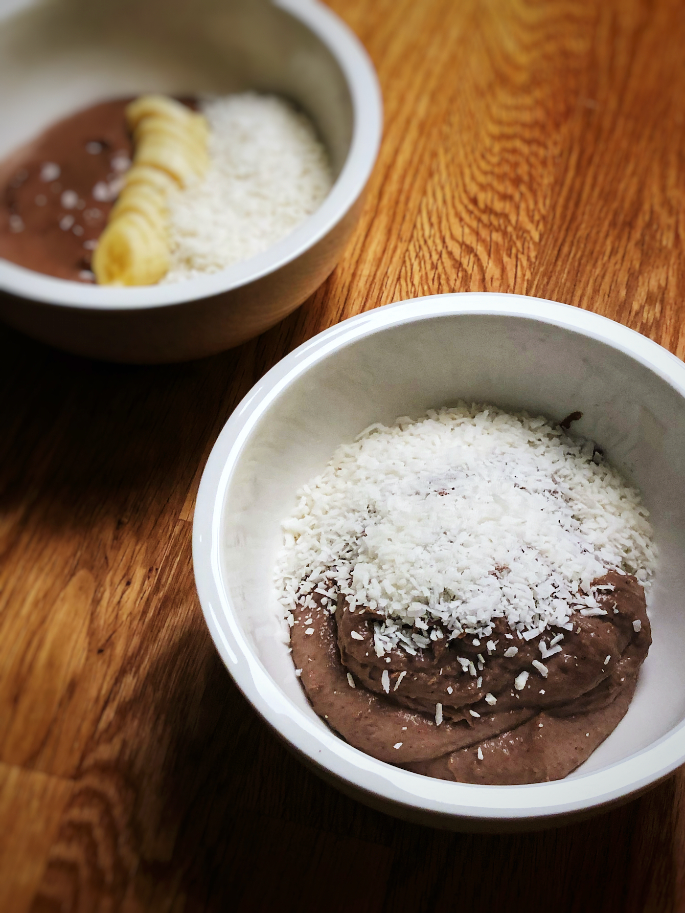 Chocolate and peanut butter casein pudding