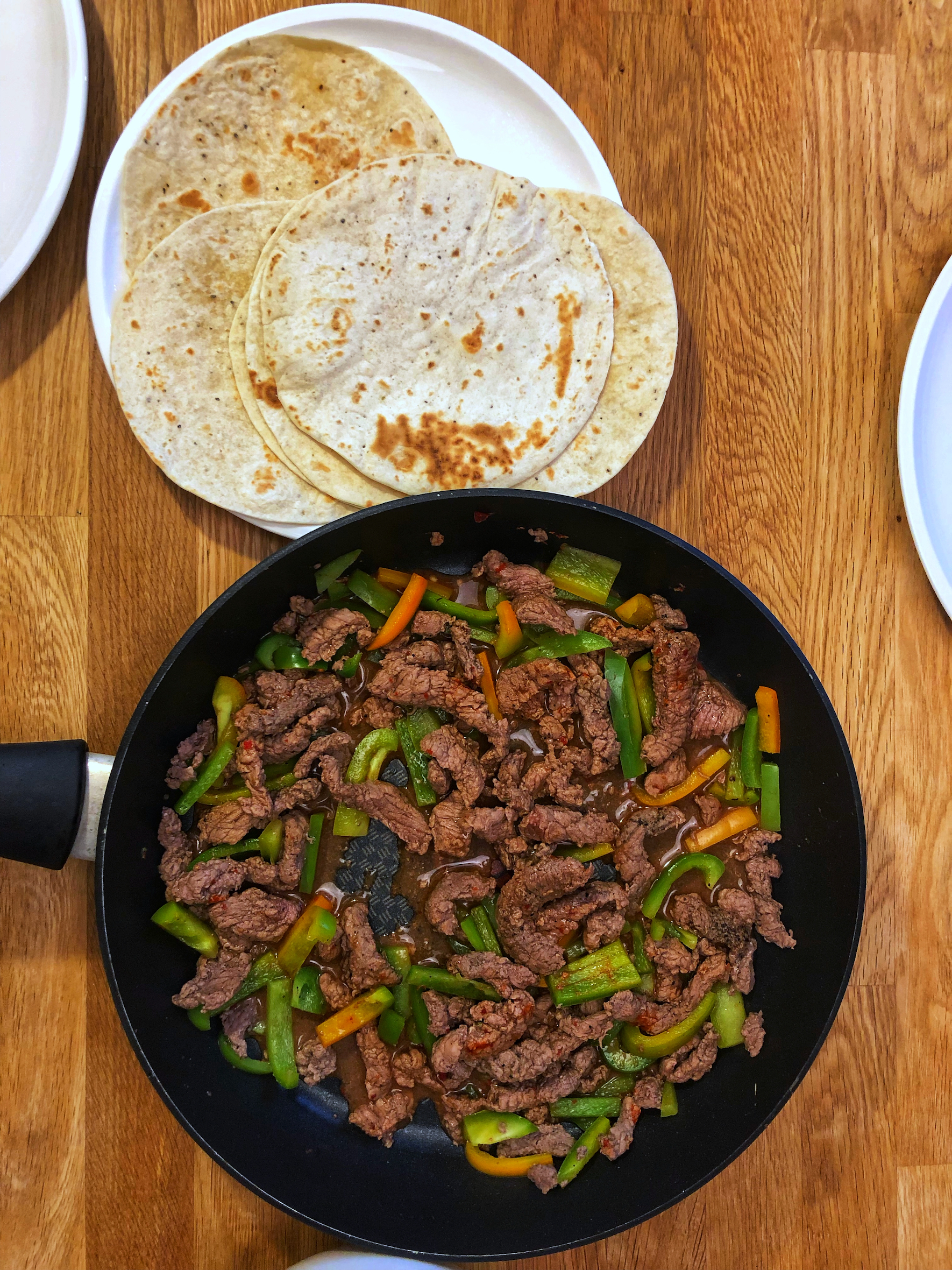 Beef and bell pepper