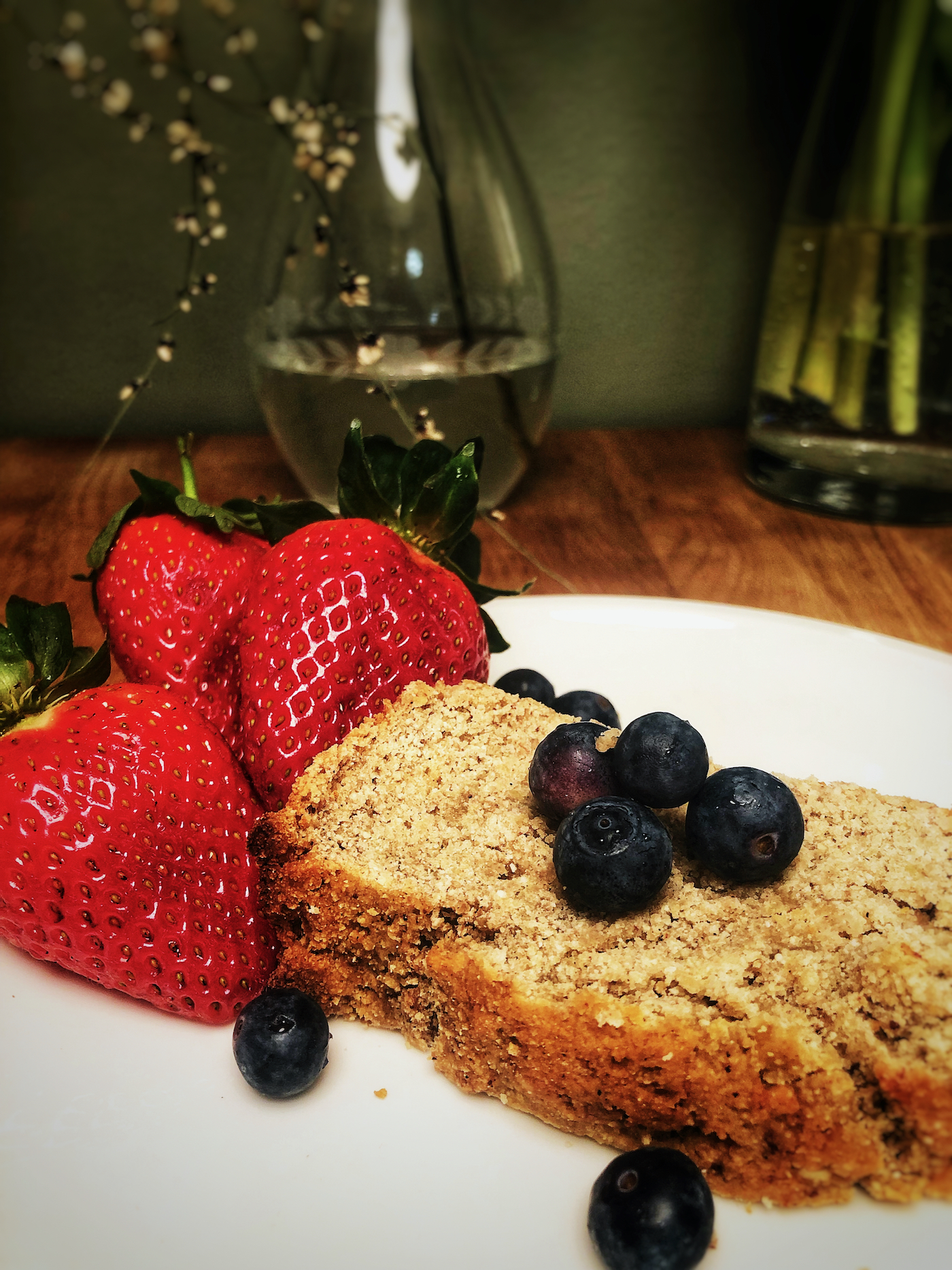 Tasty and healthy banana bread