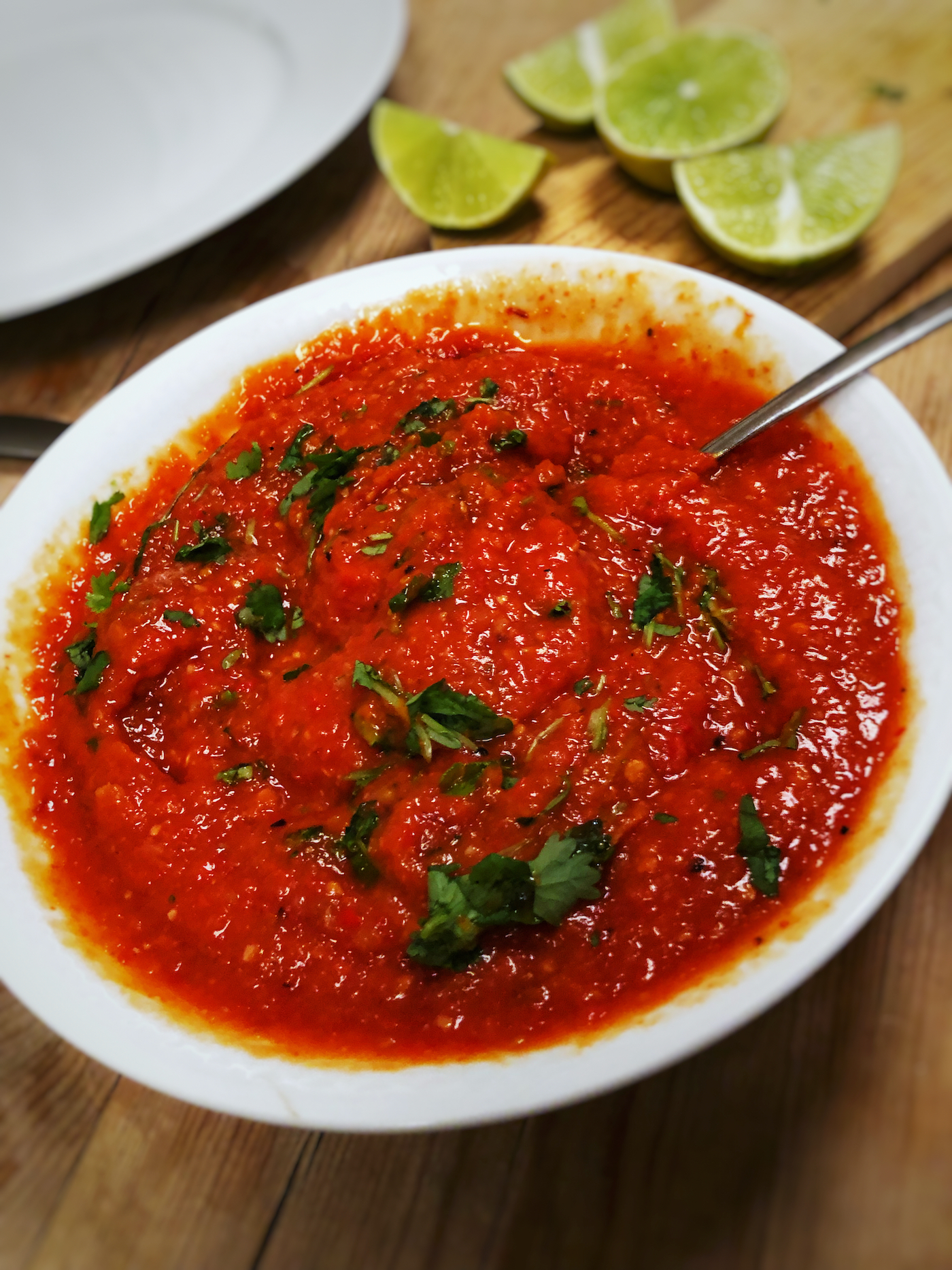 Homemade salsa