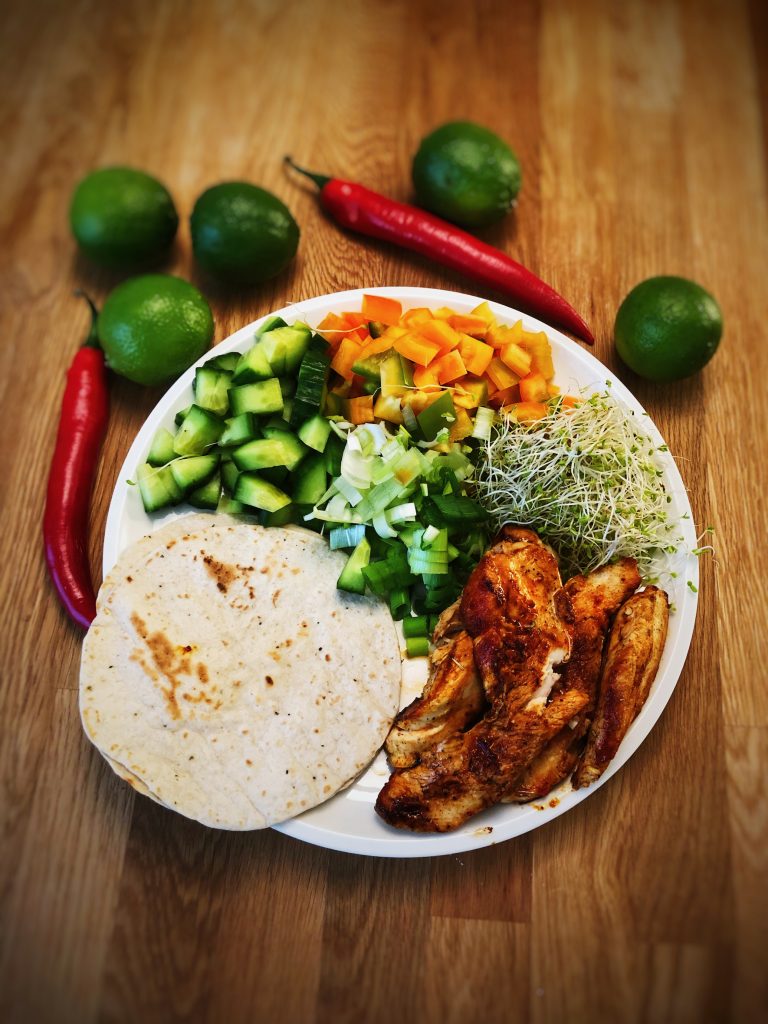 Chicken taco
