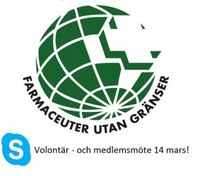 Volontär- och medlemsmöte imorgon 14 mars kl 18!