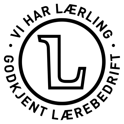 Godkjend lærebedrift — vi har lærling