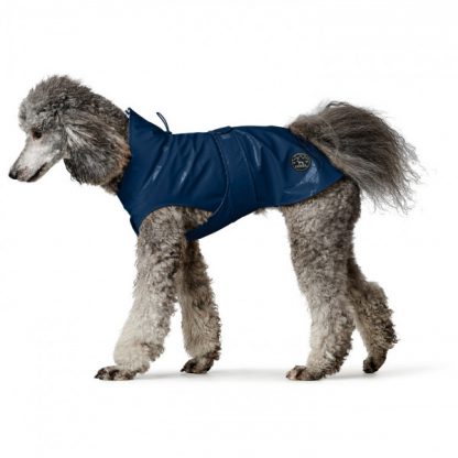hunter-dog-coat-milford-hondenjas-detail blauw poedel-9