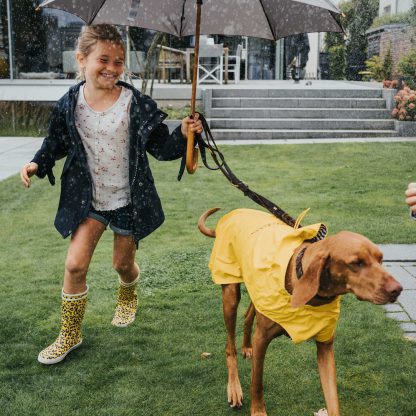 hunter milford regenjas geel vizsla kind