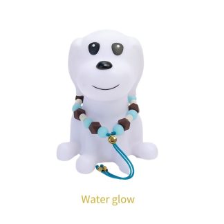 anti tekenband water glow hond blauw z