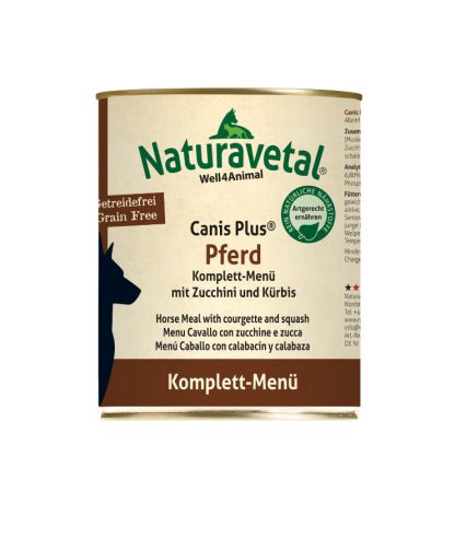 Canis Plus® Compleet Menu Paard met Courgette en Pompoen