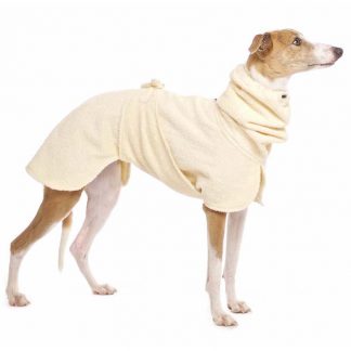 sofadogwear badjas creme zij