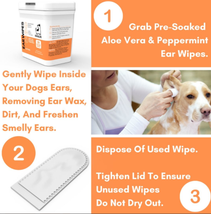 ear wipes dogslife how to