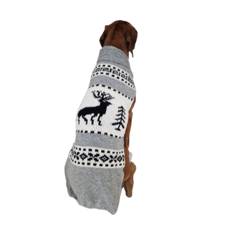 grey deer dog sweater rhodesian ridgeback teckel