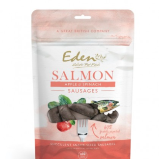 eden petfood salmon sausage trainingsworst