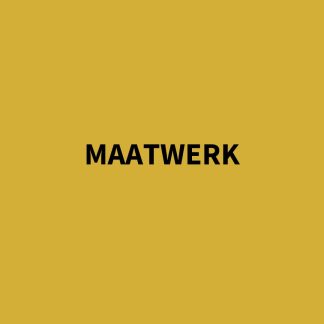 MAATWERK