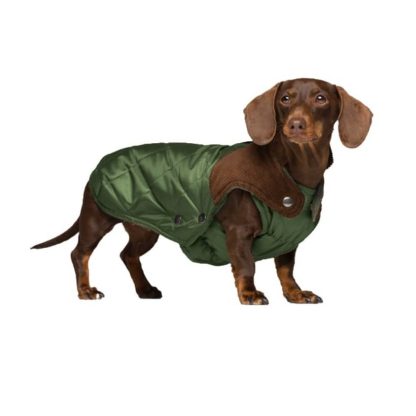 barbour dog-parka-waterproof-green-willy