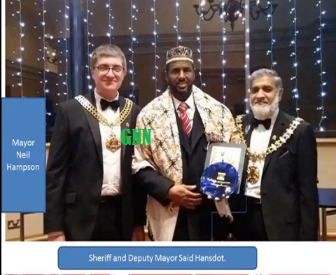 DAAWO Maayirka Magaalada Bristol ee Dalka UK oo Gudoonsiiyay Abaal Marinta Sanadkan 2016  Suldaan Mahdi Cabdi