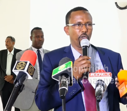 DAAWO:Wasiirka Ganacsiga Somaliland oo Hadal Ka Jeediyay Munaasibada Shirka ee Maanta Ka Furmay Hargaysa