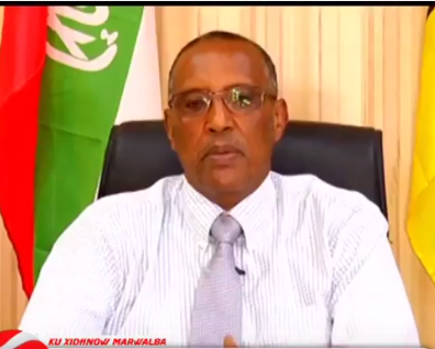 Daawo-Gudoomiyaha Xisbiga Kulmiye Oo Hambalyo Udiray Shacabka Somaliland munasibada 18May Awgeed