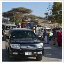 Daawo-Wasiirka Arimaha Gudaha Somaliland Oo Soo Gaadhay Deegaanada Saaxdheer, Dhumay, Dabataag,iyo Dharkeyn Geeyo.