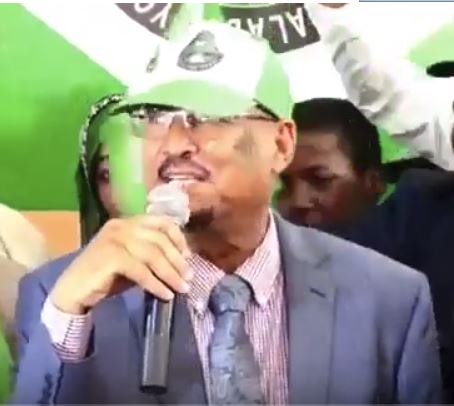 Daawo-Musharaxa Xisbiga Mucaaridka Ah ee Ucid Oo Soo Bandhigay Masuulka U Noqonaya Madaxweyne Ku Xigeenka.