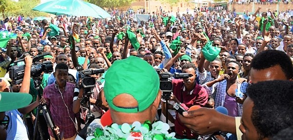 Halkan Ka Daawo-Xisbiga Mucaaridka Ah ee Ucid Oo Maanta Kumaan Shacab Ah Ku Ibo Furay Ololaha Doorashada.