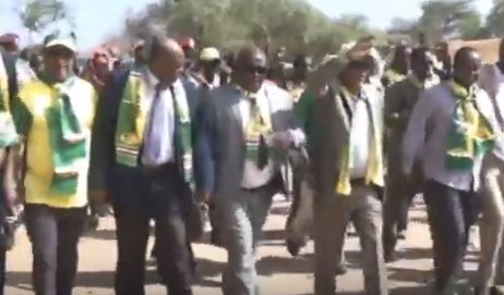 Madaxweyne Ku-xigeenka Somaliland  iyo Wafti Balaadhan oo Uu Hogaaminayo ayaa maanta si diiran loogu soo dhaweyey Magaalada Baligubadle ee Xarunta Gobolka Hawd