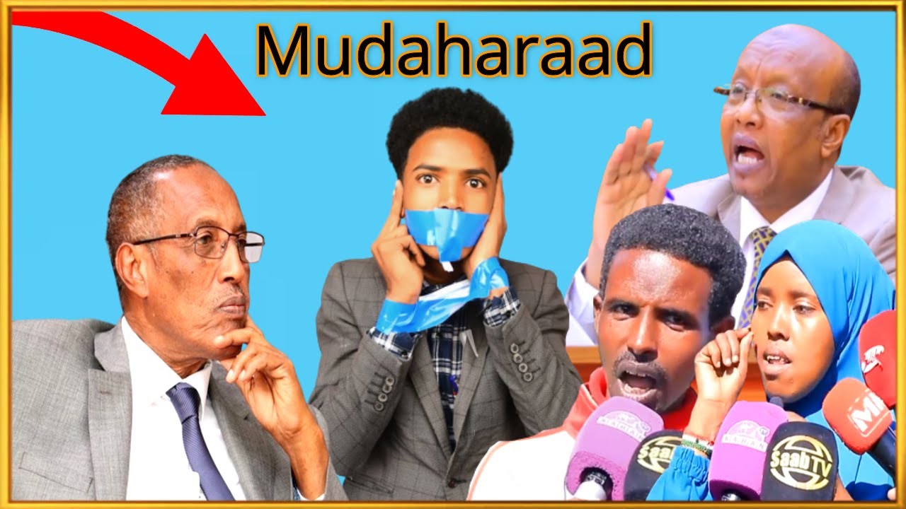 Mudaharaad: Madaxtooyada Iyo Baarlamaanka Somaliland dhexdooda oo Mudaharaad ka dhacay.