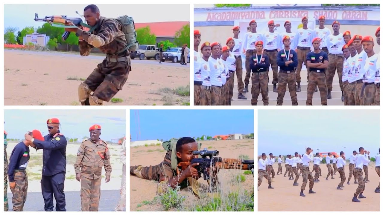 Somaliland Ciidamada Sida Gaarka ah u Tababaran oo Ku Jira Dhoolatus + Dhaqdhaqaaqyo Ciidan Qaranka.