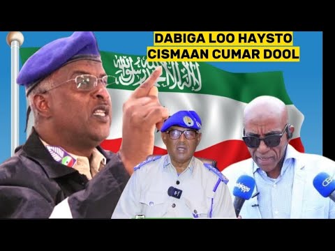 Ciidamada Booliska Somaliland Oo Soo Bandhigay Dambiga Loo Haysto Cismaan Cumar Dool Oo Lagu Xidhay Hargeisa.