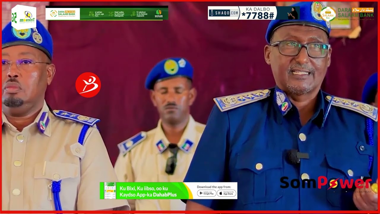 Deg-deg:- Deg-Deg Taliyaha Ciidan Booliska Jsl Oo Hada Hadlay