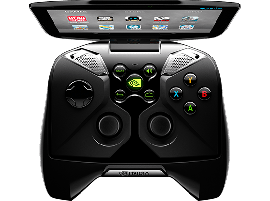 nvidia portable gaming device cosnole