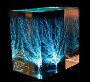 A Three Dimensional Lichtenberg Figure