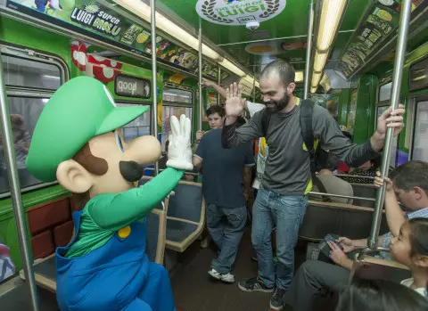 Nintendo Train Takeover Event
