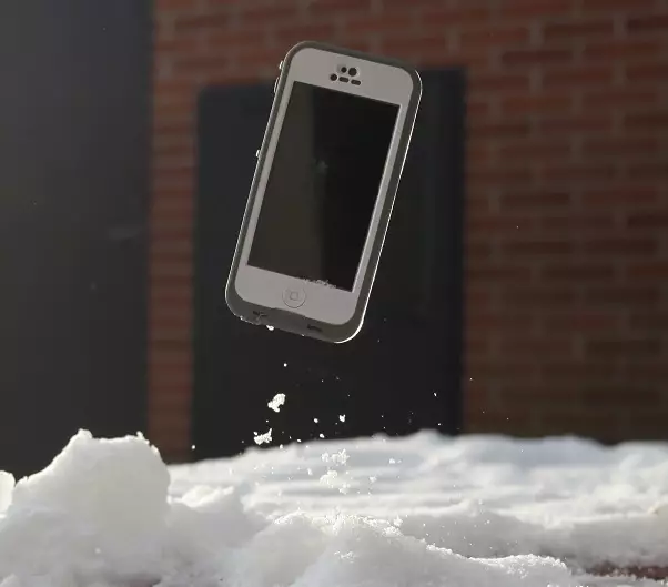 Lifeproof white iphone 5 snow drop